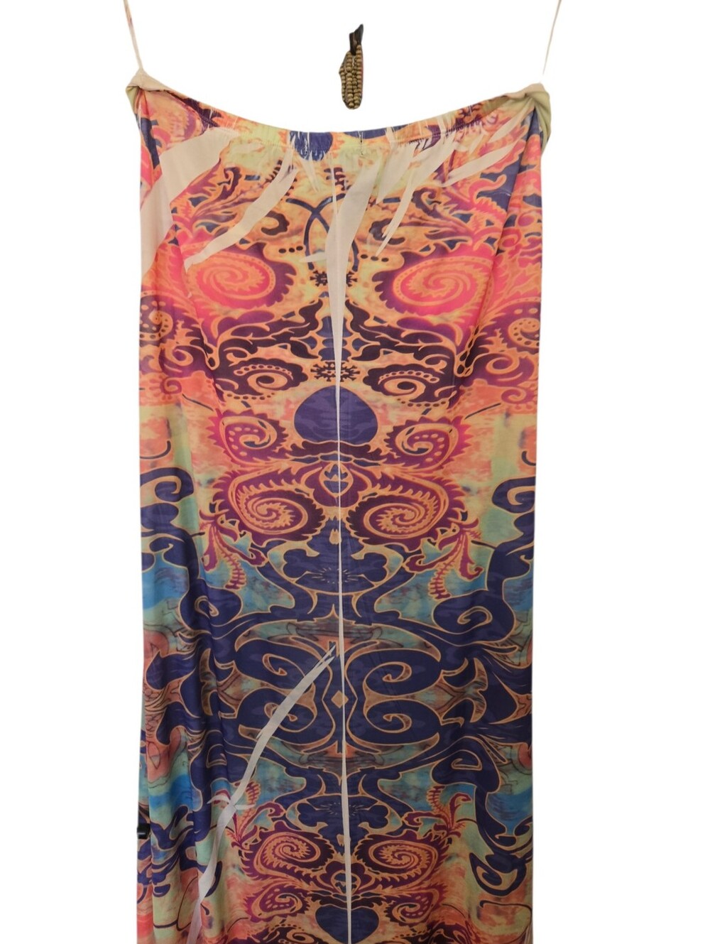 ✨ Sam & Max Printed Halter Maxi Dress | Boho Resort Vacation Dress | Size Medium - Picture 3 of 7
